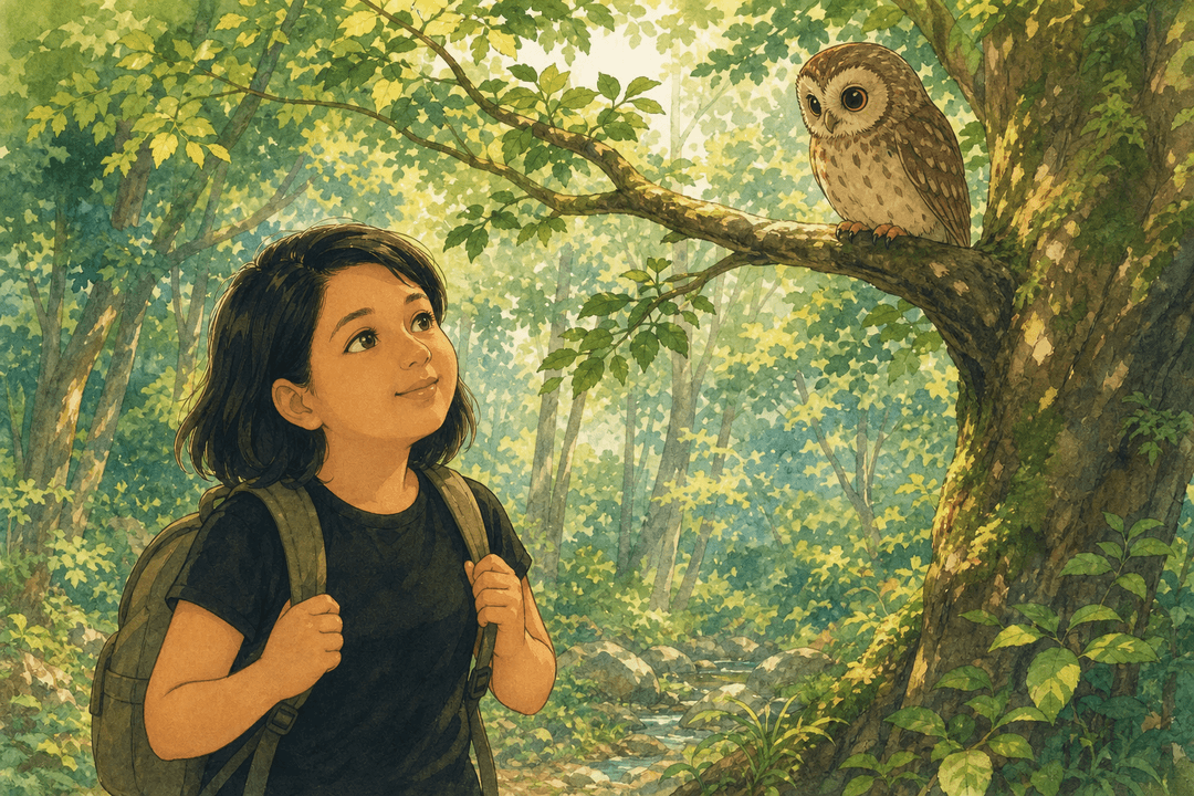 Illustrated scene suggesting a connected life story series